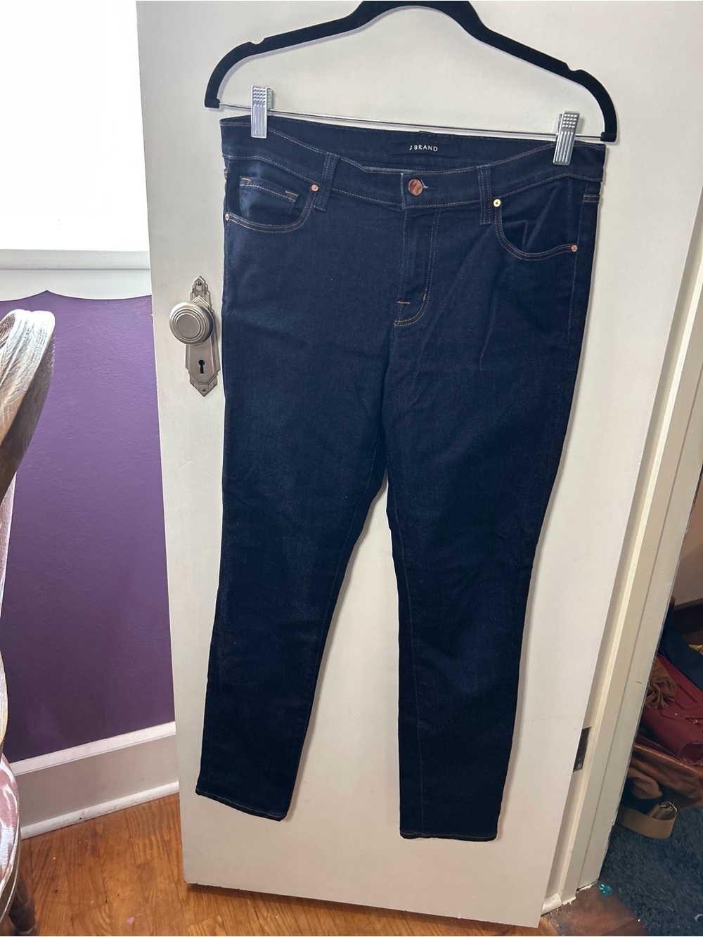 J Brand Women's Skinny Jeans in Dark Indigo
